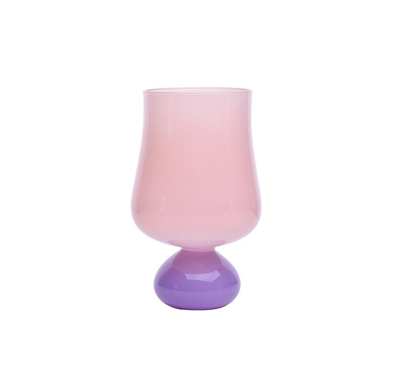 Retro Tulip Glass