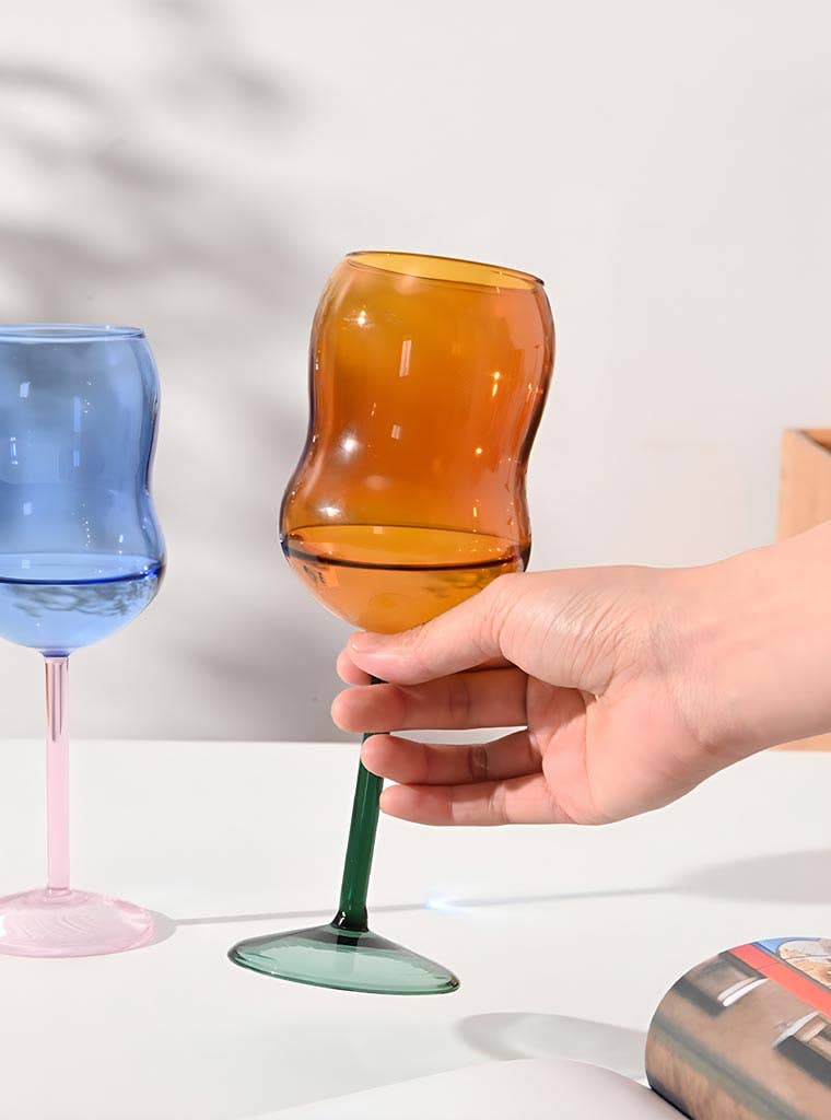 Bubble Wine Glass