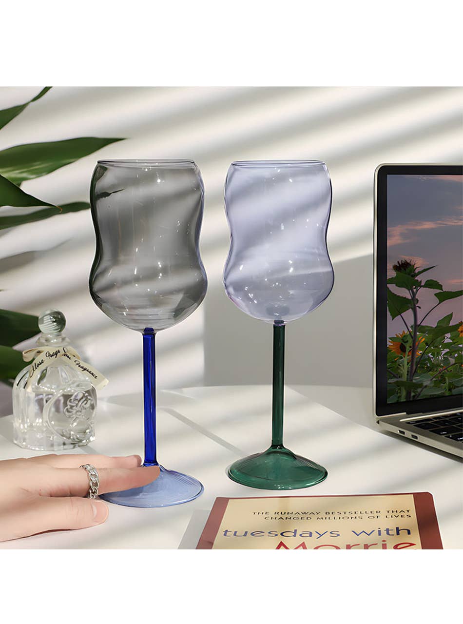 Bubble Wine Glass