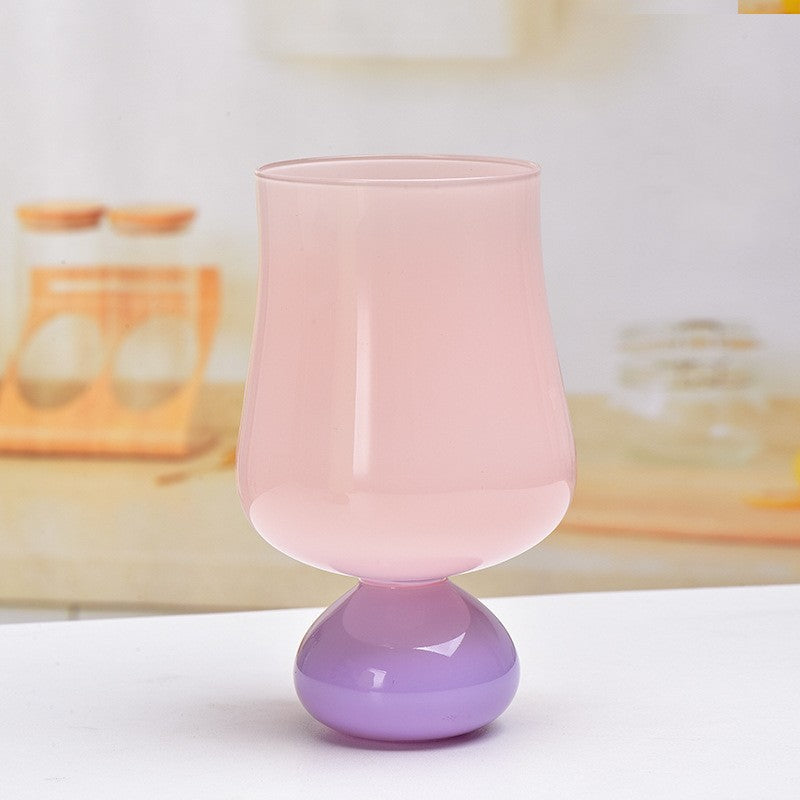 Retro Tulip Glass