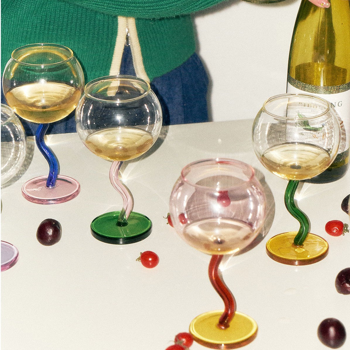 Bubble Deco Wine Glass