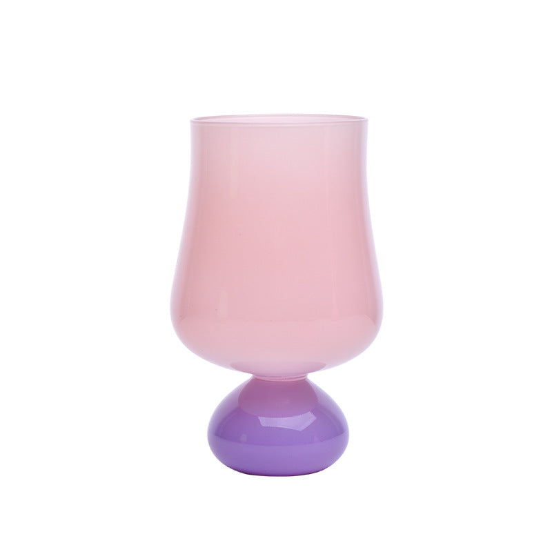 Retro Tulip Glass