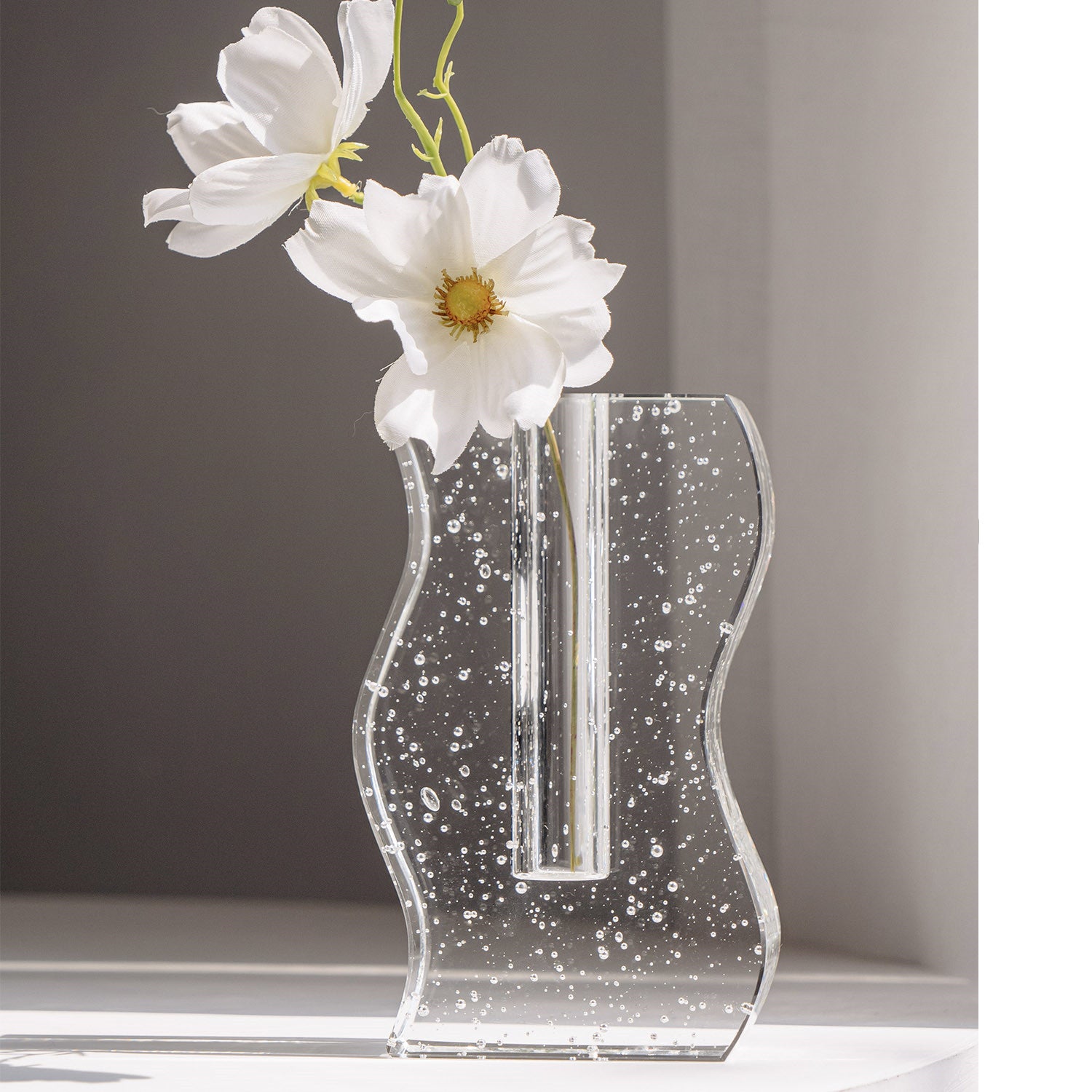 Modern Transparent Crystal Vase