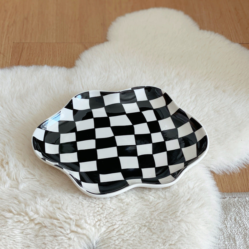 Checkered Lattice Tray