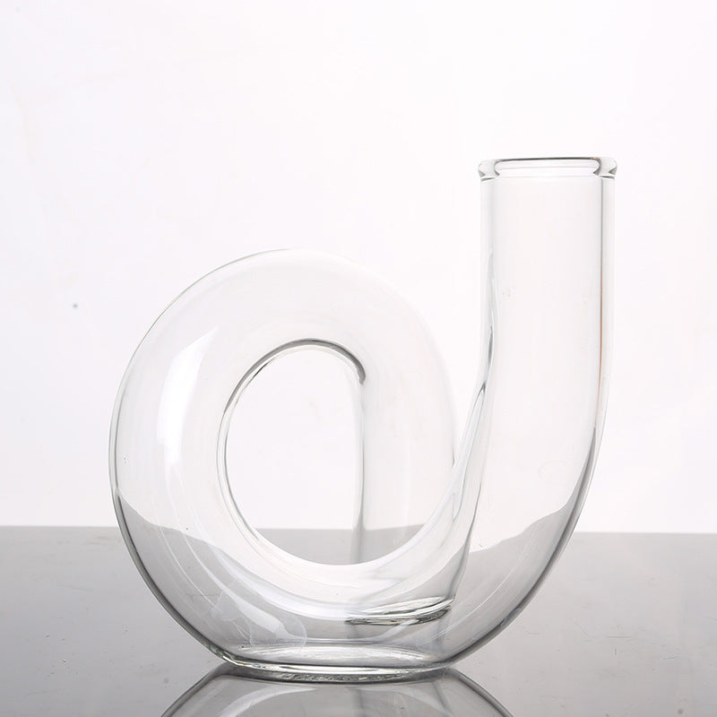 Mod Twirl Glass Vase - Bold