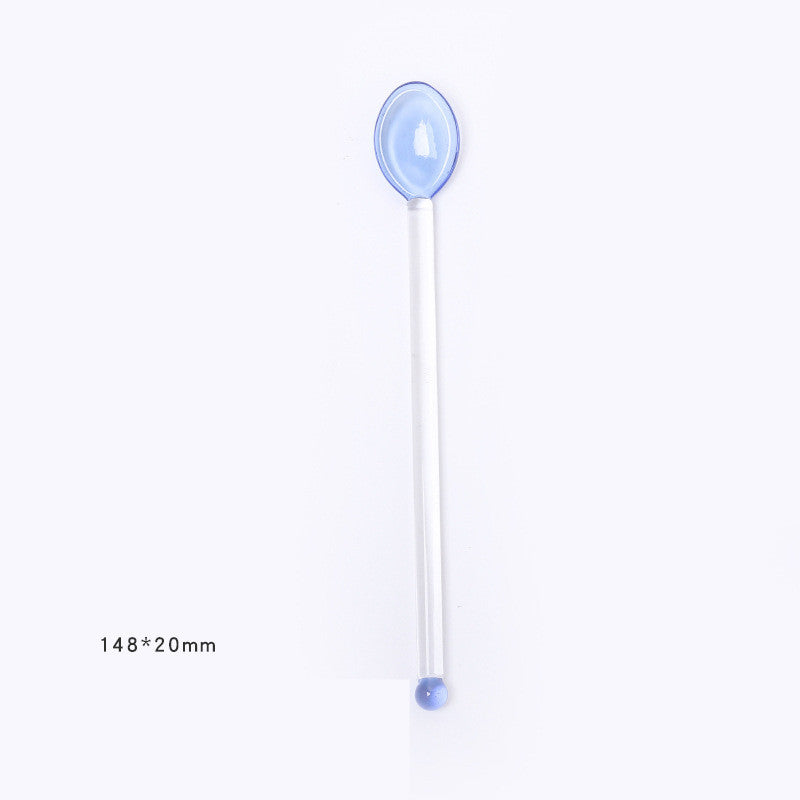Color Pop Glass Spoon