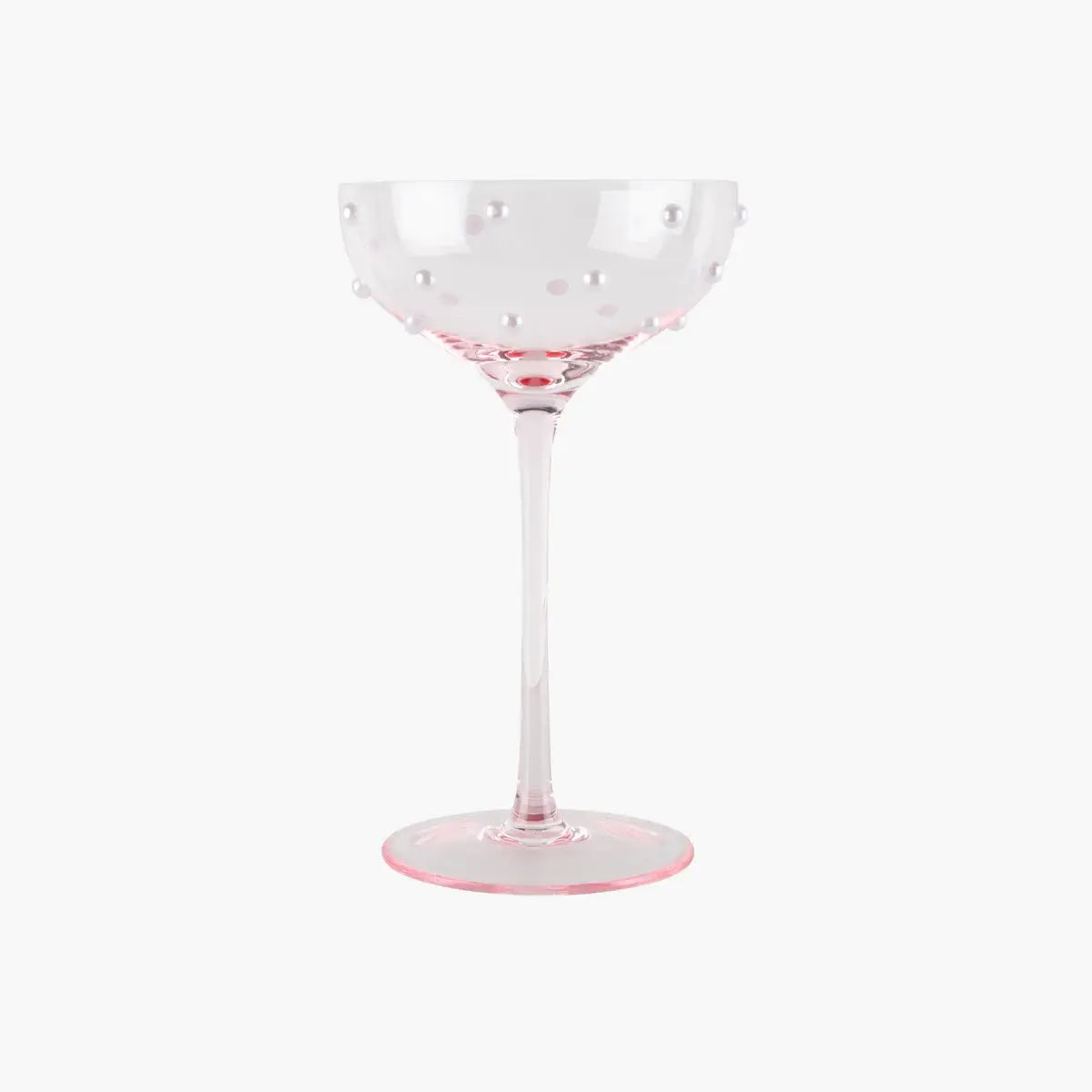 Pearl Glass Coupe Spoon Club - Pink